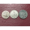 3 x BRITISH COINS - [One bid for all.]