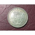 1943 SA UNION SILVER 2½ Shillings