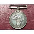 WW2 Africa Service SILVER Medal Without Ribbon - [102837 K.B. CHATER] - [33 gram]