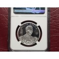 PF 70 ULTRA CAMEO NGC GRADED 2017 RSA SILVER R1 - THE FREEDOM CHARTER