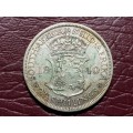 1940 SA UNION SILVER 2½ Shillings