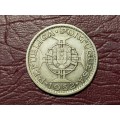 1952 MOCAMBIQUE SILVER 20 Escudos - [10g  .720]