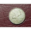 1964 CANADA SILVER 25 Cents - Elizabeth II - [5.83g  .800]