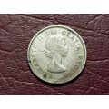 1964 CANADA SILVER 25 Cents - Elizabeth II - [5.83g  .800]