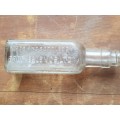 VINTAGE GLASS BOTTLE - BROOKESLEMOS LTD- IN VERY GOOD CONDITION - [Height 150 mm]