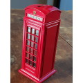 London Telephone post piggy bank IN EXCELLENT CONDITION - [140 x 60 x 60 mm]