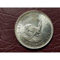 1951 SA Union Silver 5 Shillings