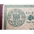 1923 Federal State of Hamburg (German Notgeld) 1 000 000 Mark