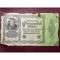 1922 Germany 50 000 Mark Reichsbanknote