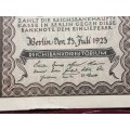 1923 Germany Weimar Republic 2 000 000 Mark Reichsbanknote