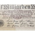 1923 Germany Weimar Republic 5 000 000 000 Mark Reichsbanknote