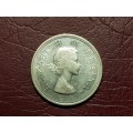 1958 SA Union Silver 5 Shillings