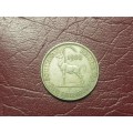 1950 Rhodesia 2 Shillings