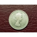 1958 SA Union Silver 2.5 Shillings