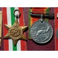 5 x WW2 Medals Awarded to E.D. Jefferys - 233426