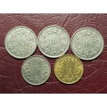 5 x Coins from Switzerland - [Bid per coin to take all]