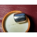 Lovely Genuine Solid Sterling Silver Ring In Good Condition - [8,2 g]