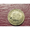1936 Mozambique 50 Centavos