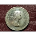1957 SA Union Silver 5 Shillings