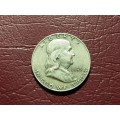 1953 USA Silver ½ Dollar `Franklin Half Dollar`