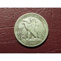 1944 USA Silver ½ Dollar `Walking Liberty Half Dollar`