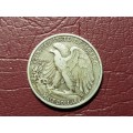 1943 USA Silver ½ Dollar `Walking Liberty Half Dollar`