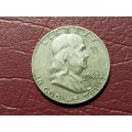 1963 USA Silver ½ Dollar `Franklin Half Dollar`