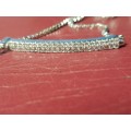 Lovely Genuine Solid Sterling Silver Bracelet in Excellent Condition - [5,7 g]