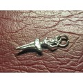 Lovely Genuine Solid Sterling Silver Charm/Pendant in Excellent Condition - [25 mm , 2 g]