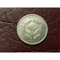 1953 SA Union Silver 6 Pence