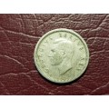 1950 SA Union Silver 6 Pence