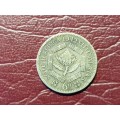 1942 SA Union Silver 6 Pence