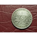 1915 France Silver 1 Franc