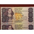 2 x RSA R5 Notes - C.L. Stals - [To my opinion UNC] - [Bid per note to take both]