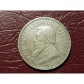 1896 ZAR Sterling Silver 2.5 Shillings