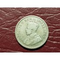 1934 SA Union Silver 6 Pence