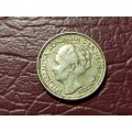 1941 Nederland Silver 25 Cents - Wilhelmina