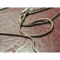 Snake  Necklace In Fair Condition - Not Silver - [57 cm]