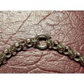 Lovely Genuine Solid Sterling Silver Belcher Bracelet in Very Good Condition - [7,2 g]