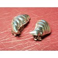 Lovely Genuine Solid Sterling Silver Memico Handmade Earrings  in Excellent Condition - [14,5 g]