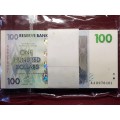 A Lot Of 100 Zimbabwe 100$ Notes - Harare 2007 - UNC With Consecutive AA Numbers