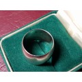Lovely Genuine Solid Sterling Silver Ring In Very Good Condition - [9,8 g]