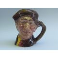 A RARE SIZE VINTAGE ROYAL DOULTON CHARACTER JUG TITLED "" ARRY "" DESIGNED BY H. FENTON