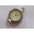 WOW !! A VERY COOL MILITARY LOOK QUARTZ POCKET WATCH !! GOOD AS NEW !! WORKING 100%