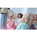A JOBLOT OF SEVEN GOOD QUALITY BARBIE STYLE DOLLS TO ACCENTUATE YOUR COLLECTION !! FREE COMBINING !!
