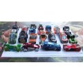 A COOL LOT OF 18 DIE CAST METAL MODELS - MOSTLY HOTWHEELS - PRE LOVED - BID FOR THE LOT !!