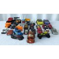 AN INTERESTING JOBLOT OF VARIOUS PRELOVED DIE CAST VEHICLES !! BID FOR THE LOT !!