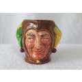 AN AWESOME OLD ""JESTER"" CHARACTER JUG BY ROYAL DOULTON OF ENGLAND !! NO DAMAGE !!