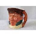 A TOTALLY COOL VINTAGE ""HIGHWAYMAN"" CHARACTER JUG BY SANDLAND WARE ENGLAND !! NO DAMAGE !! WOW !!