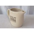 A VINTAGE ISLE OF JURA SCOTCH WHISKY PUB WATER JUG MADE IN FRANCE